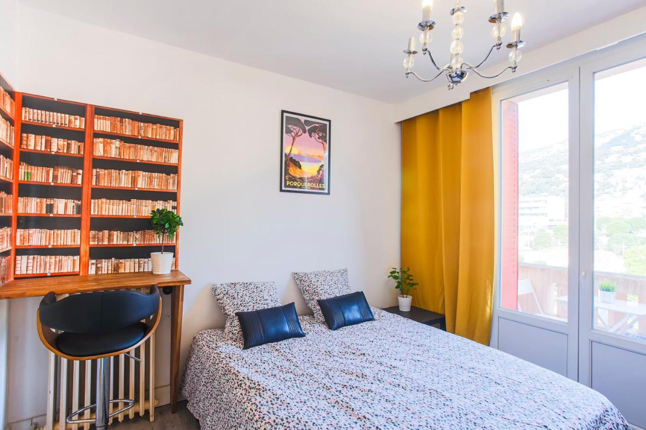 #4 Toulon Centre, Balcon, Vue Sur Corniche, Lumineux, Au Calme, Stationnement Facile & Gratuit Leilighet Eksteriør bilde