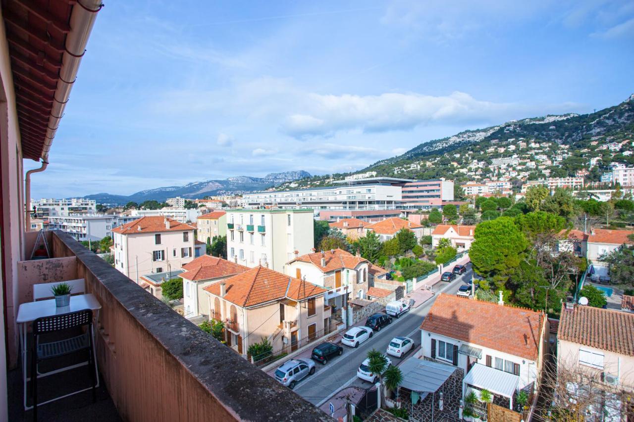 #4 Toulon Centre, Balcon, Vue Sur Corniche, Lumineux, Au Calme, Stationnement Facile & Gratuit Leilighet Eksteriør bilde